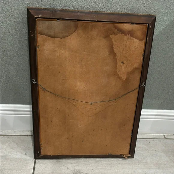 Vintage Dewar's White Label Mirror Signage “The Dewar Highlander”